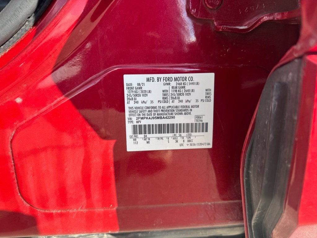 2021 Ford Edge ST Line