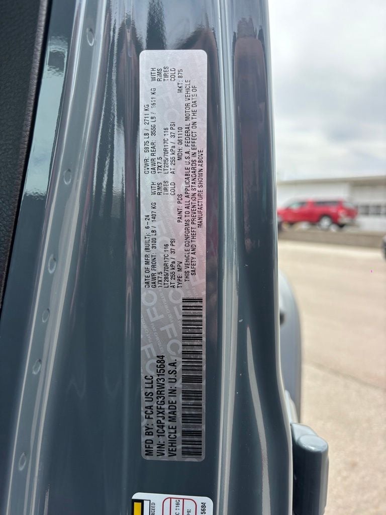 2024 Jeep Wrangler Rubicon