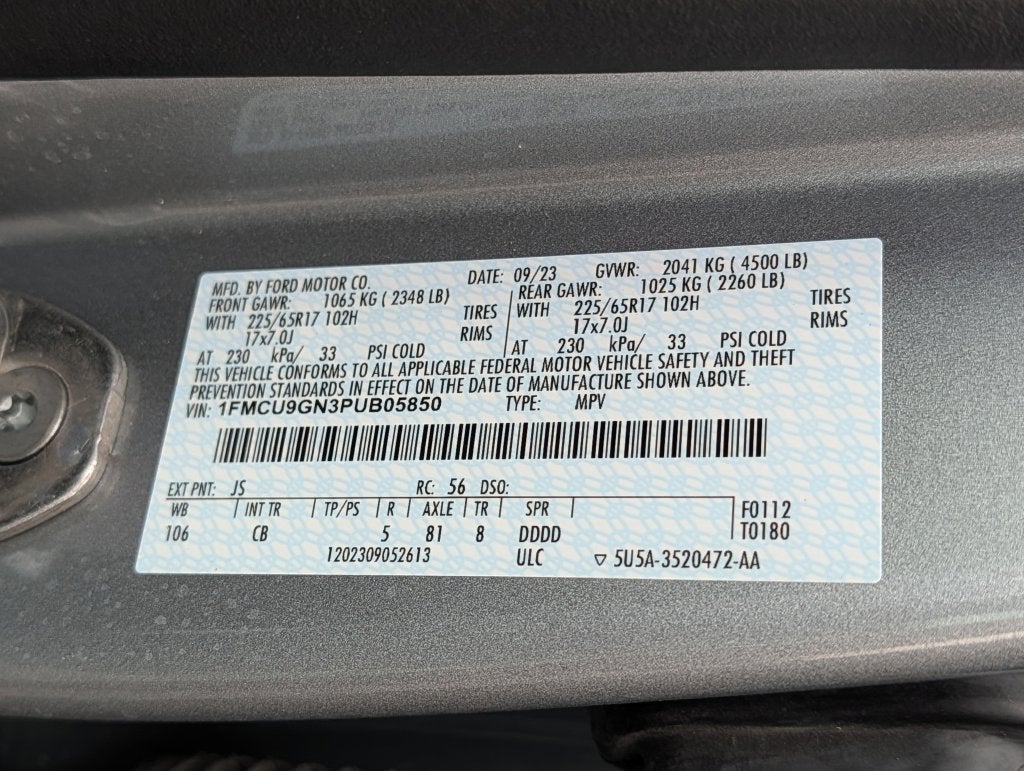 2023 Ford Escape Active AWD
