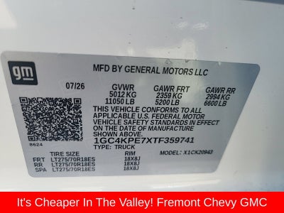 2026 Chevrolet Silverado 2500 HD LTZ