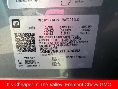 2026 Chevrolet Traverse LT