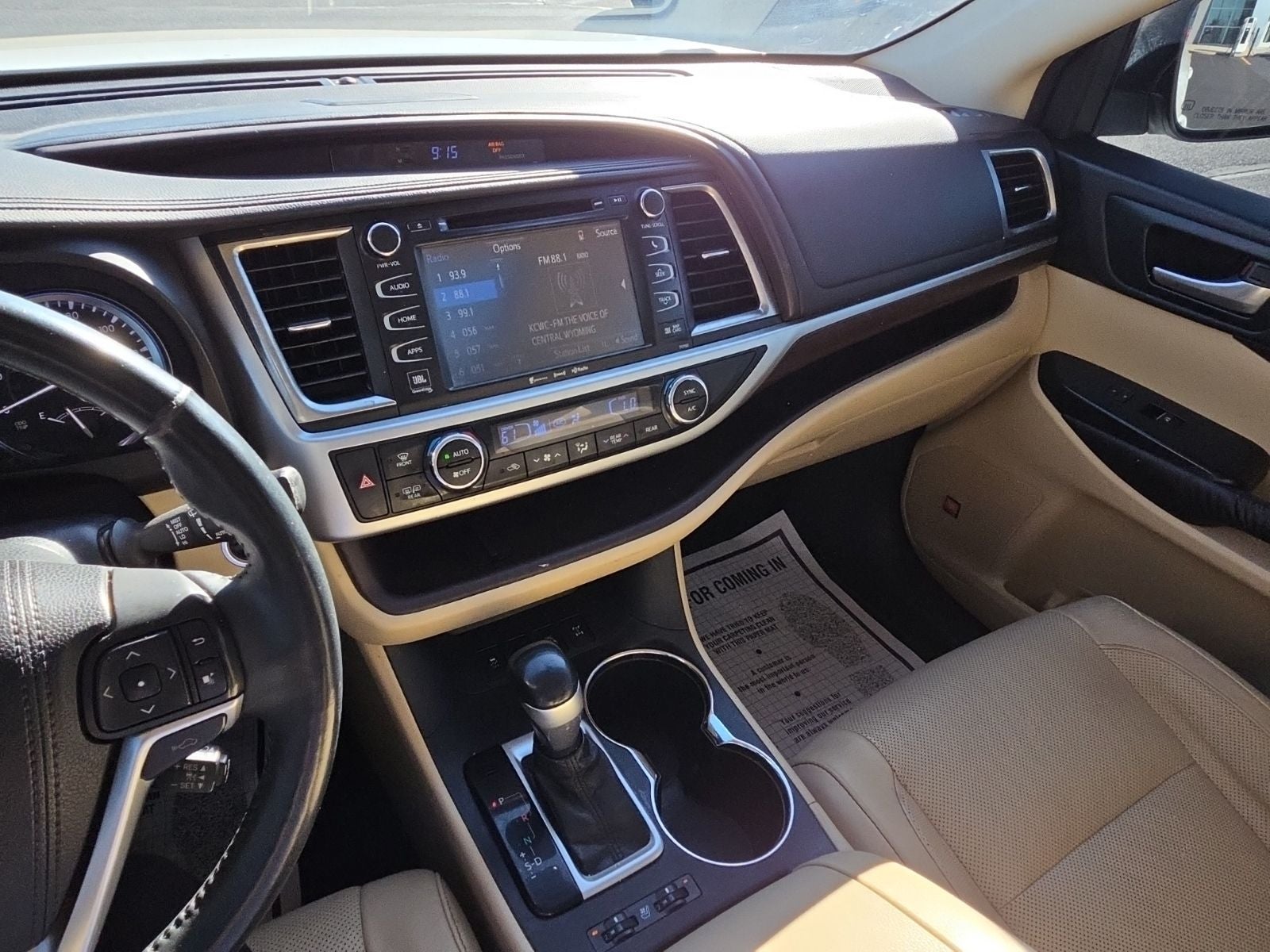 2016 Toyota Highlander Limited Platinum V6
