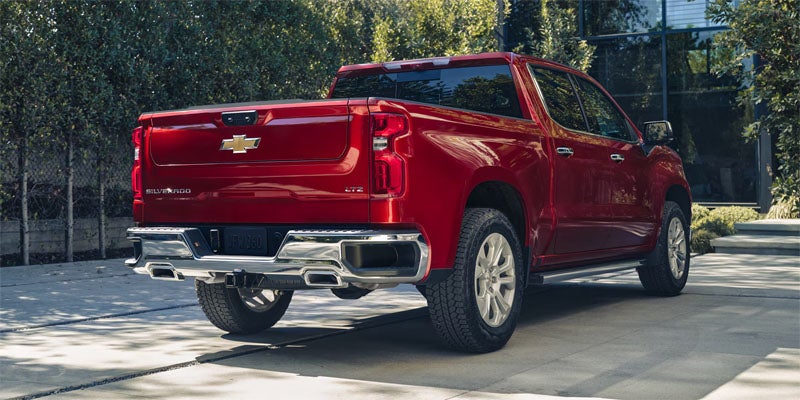 Red Chevrolet Silverado 1500 Exterior