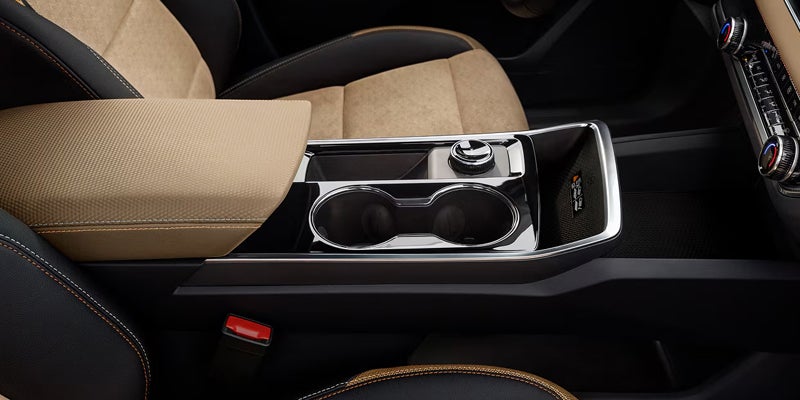 2027 Chevrolet Equinox ACTIV Maple Sugar sueded microfiber front seats and center console with Drive Mode Selector